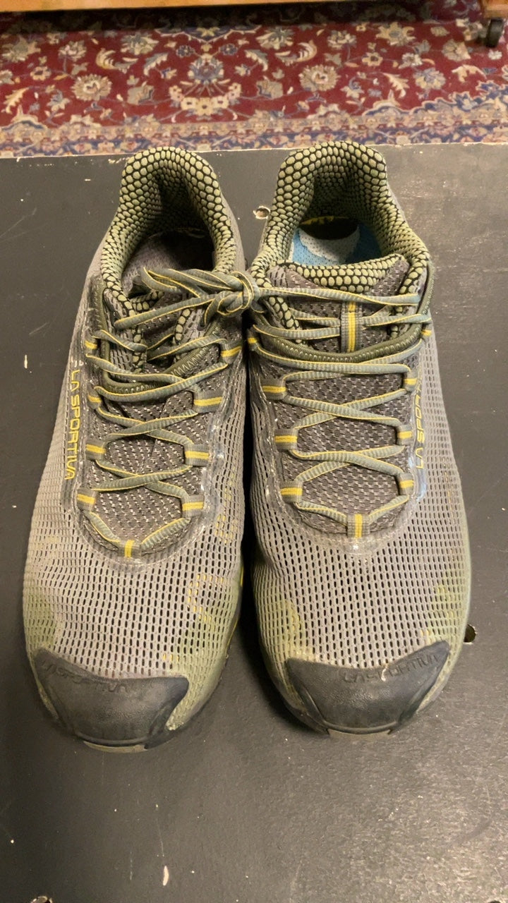 La Sportiva Wild Cat Shoes (Hiking/Approach) 12/45.5 Grey/Yellow