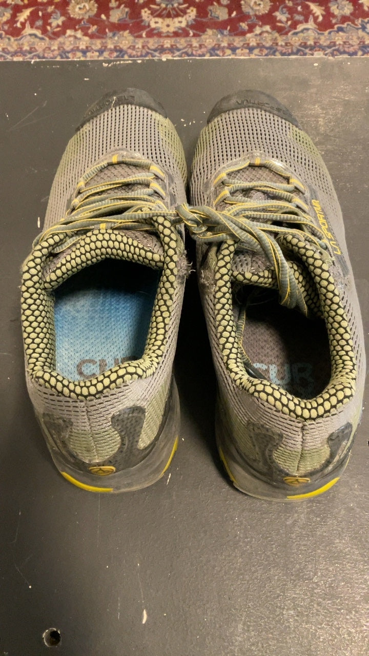 La Sportiva Wild Cat Shoes (Hiking/Approach) 12/45.5 Grey/Yellow