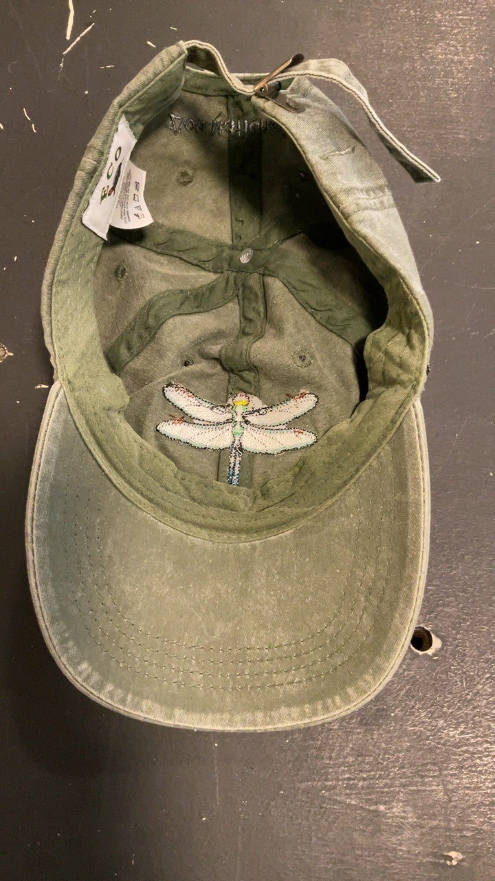 Eco Universe Dragonfly Hat (Snapback) Green