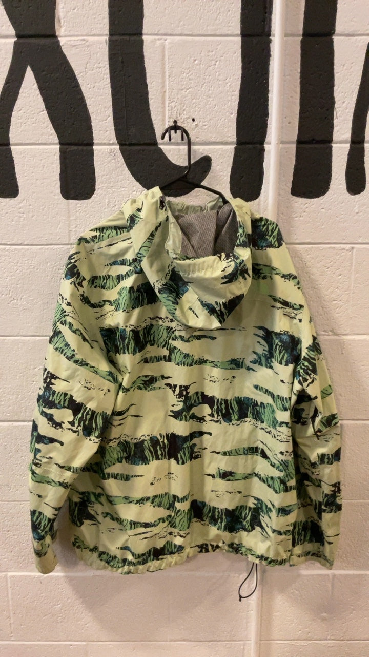 The North Face Alta Vista Windbreaker XXL Green/Multi-Color