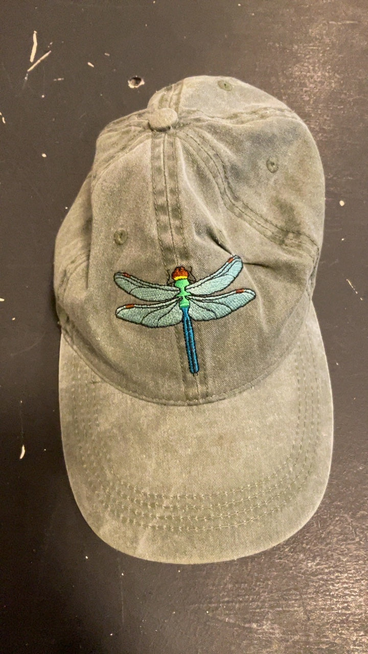 Eco Universe Dragonfly Hat (Snapback) Green
