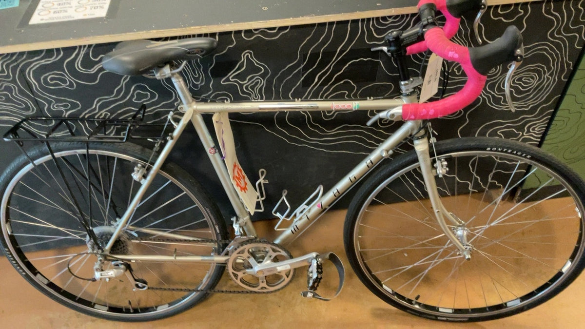1990 Miyata Bike 54cm Silver 1000 LT Steel Touring