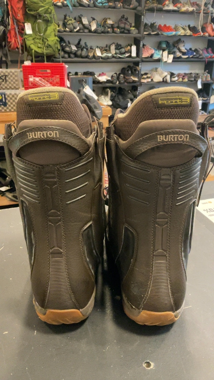 Burton Snowboard Boots 10.5 Brown Driver x