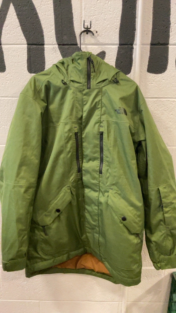 The North Face Jacket (Snow) (Shell) L Green/Tan RMST GORE-Tex