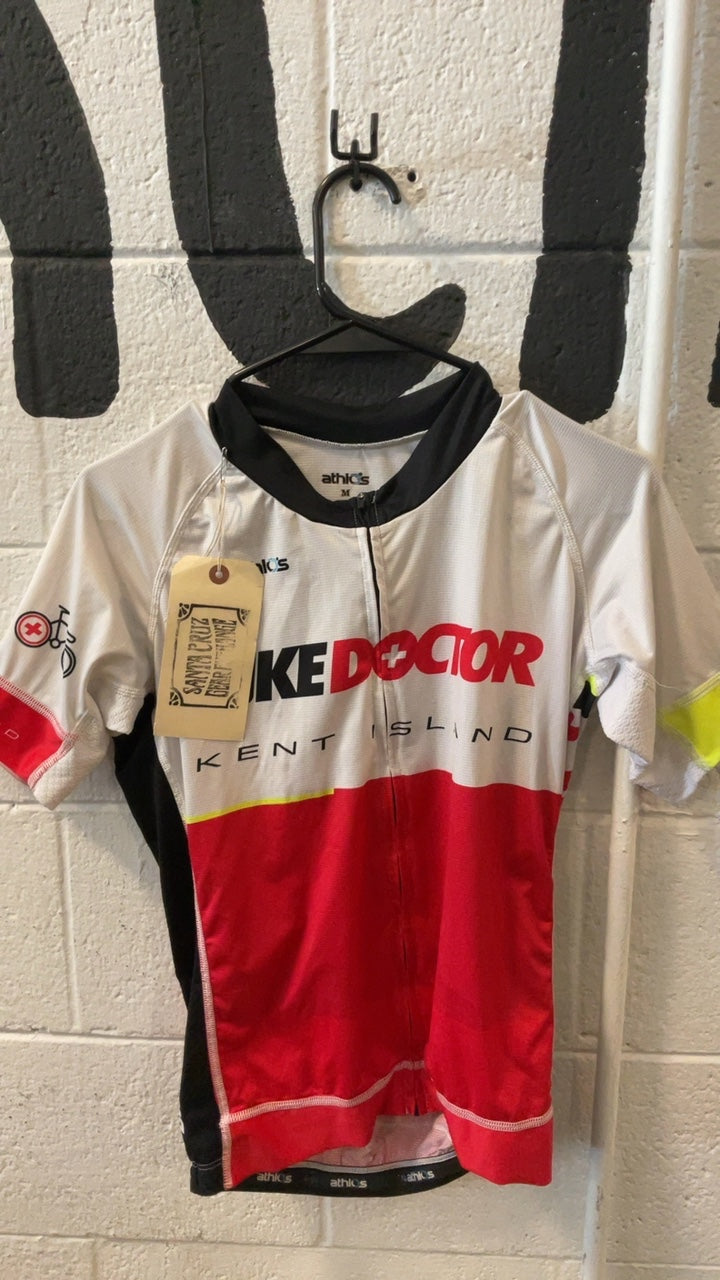 Athios Bike Jersey M Red/White Bike Doctor