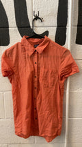 Patagonia Short Sleeve (Button Up) XS Orange