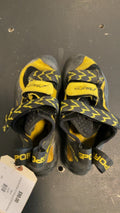 La Sportiva Shoes (Climbing) 6.5/39 Yellow Miura Velcro