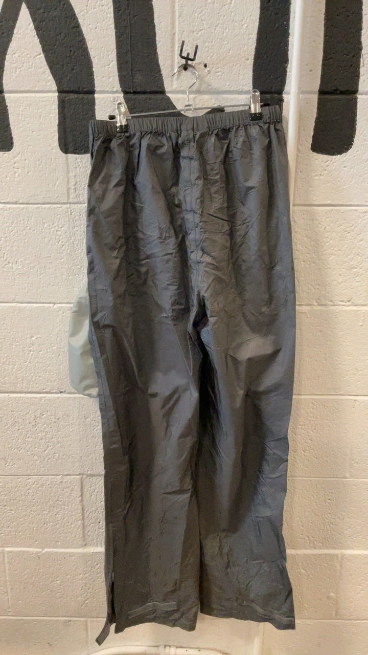 Montbell Pants (Rain) L Grey w/Stuff Sack