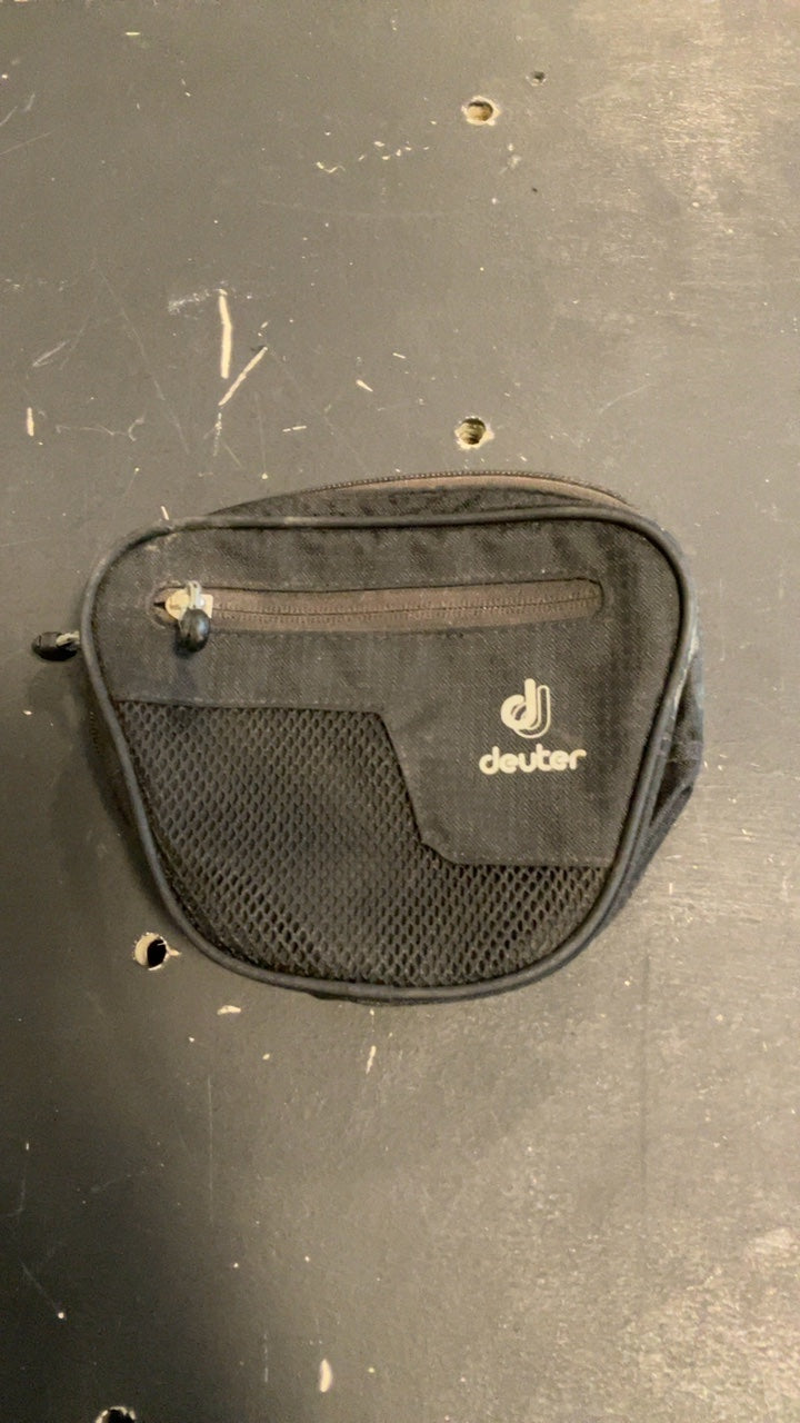 Deuter Bike Accessories (Handlebar Bag) Black Zipper Pouch