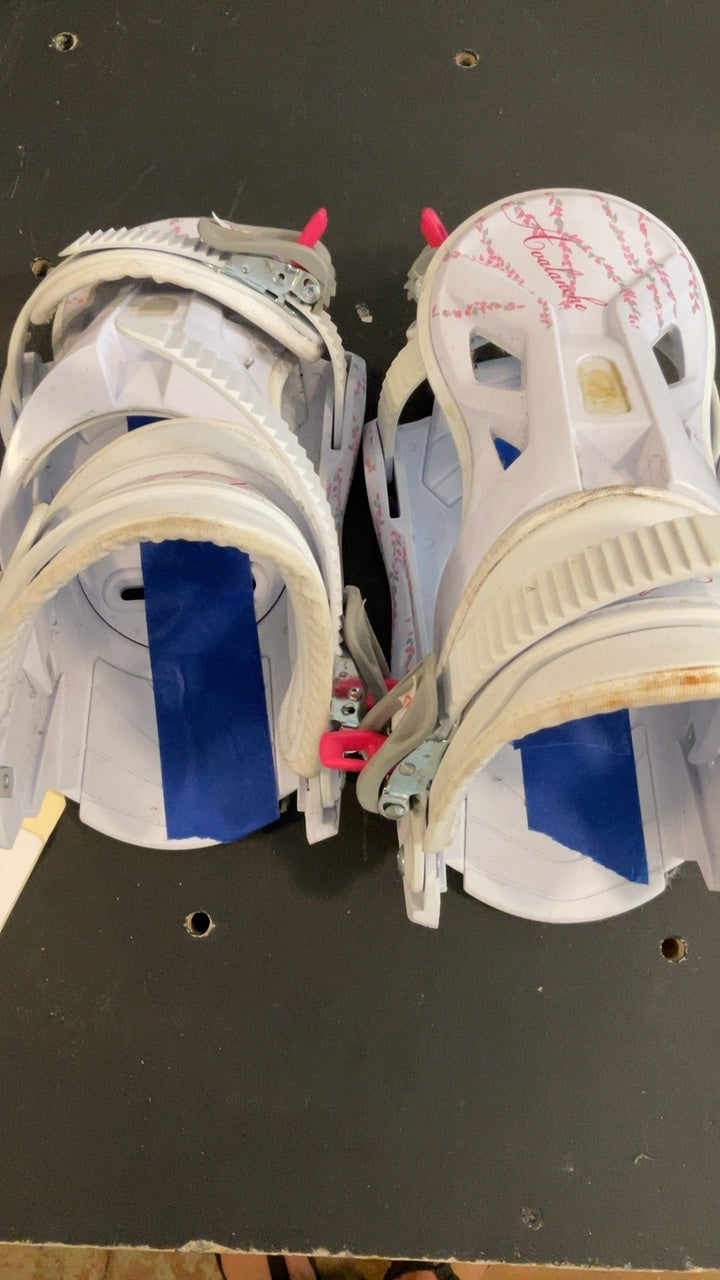 Avalanche Bindings (Snowboard) W's M White