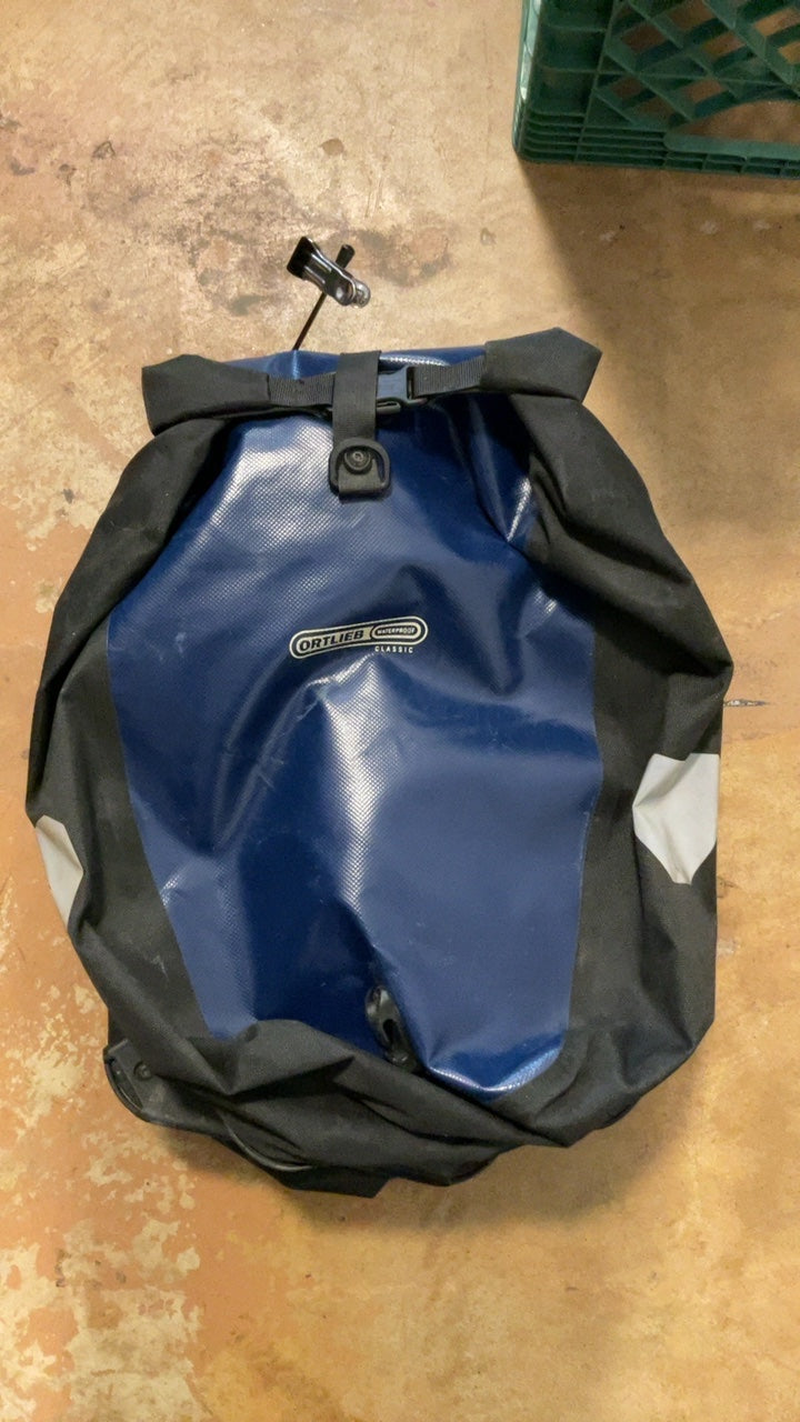 Ortlieb Pannier Blue Classic Rear Pair