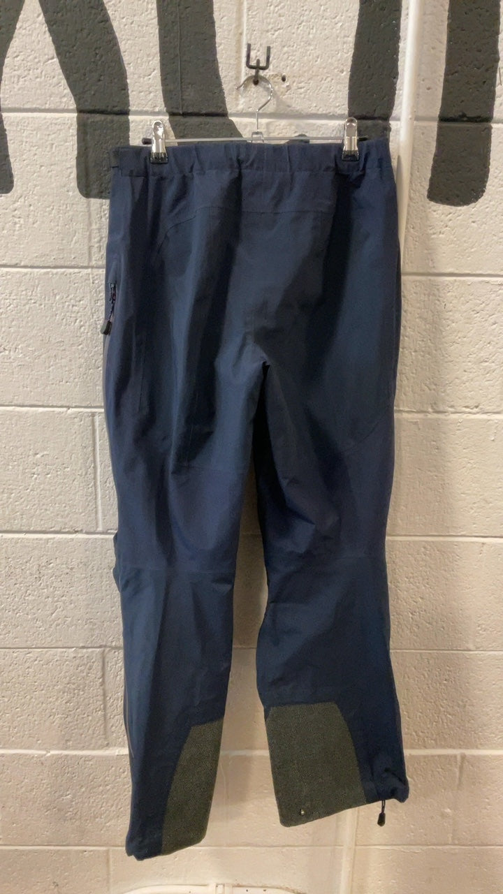 Vintage W's Arcteryx Beta Gore-Tex Pants (Rain) M Blue/Yellow