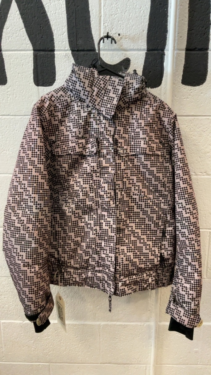 Pulse Snow Jacket XL Pink/Black Checkered
