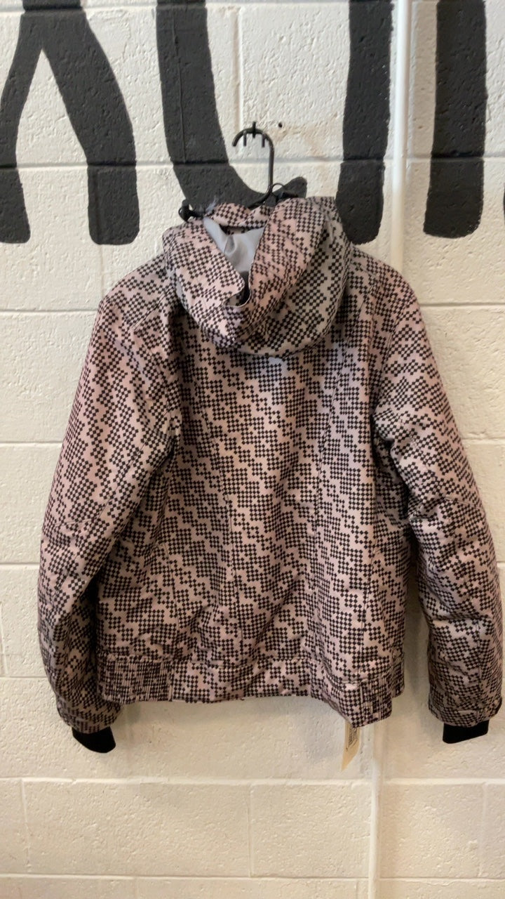 Pulse Snow Jacket XL Pink/Black Checkered