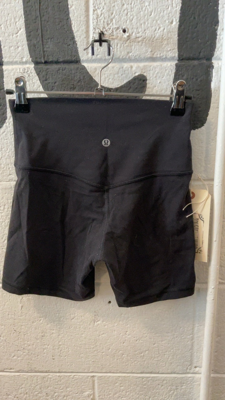 Lululemon High-Rise Bike Shorts S Black