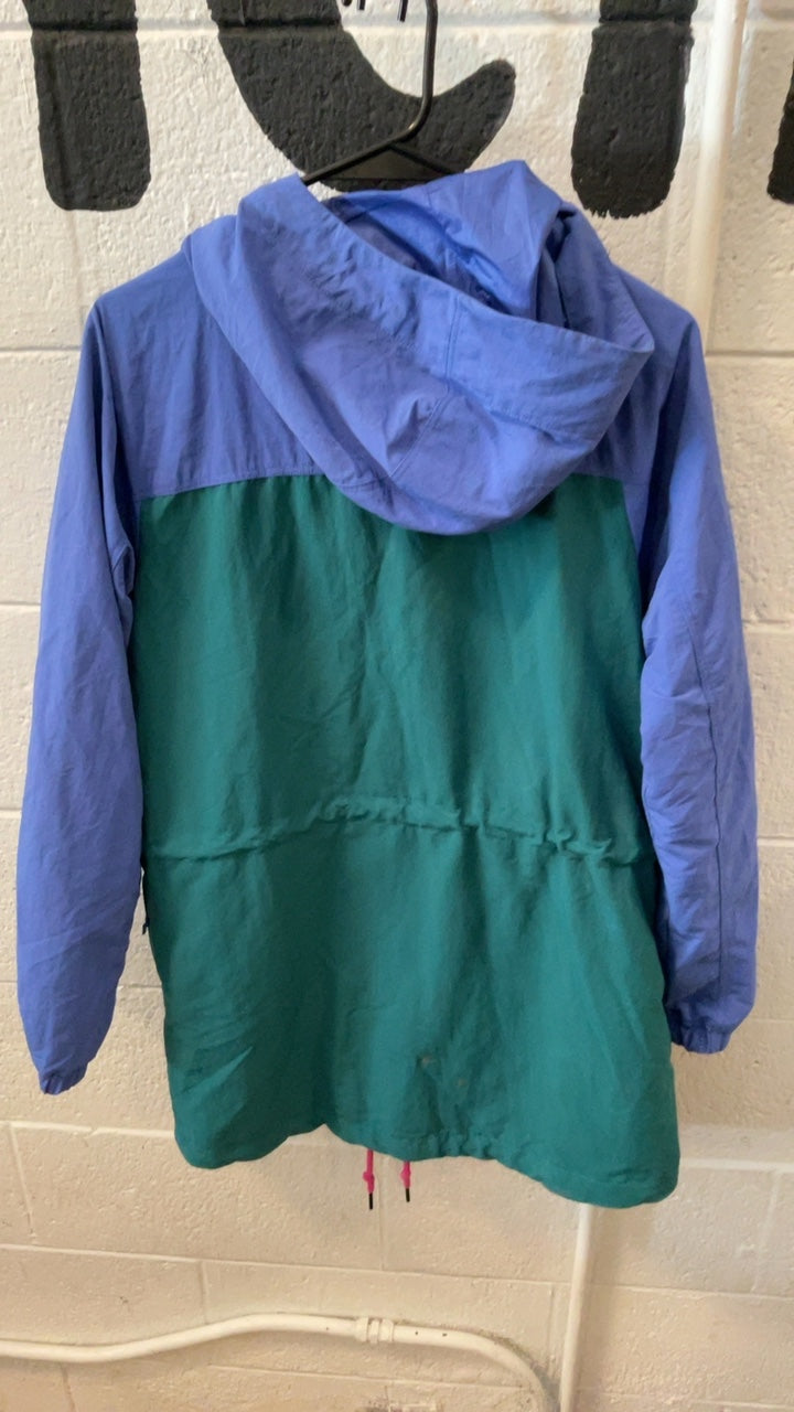 Patagonia W's Skyforest Parka Jacket (Full-Zip) (Hood) W's S Green/Blue