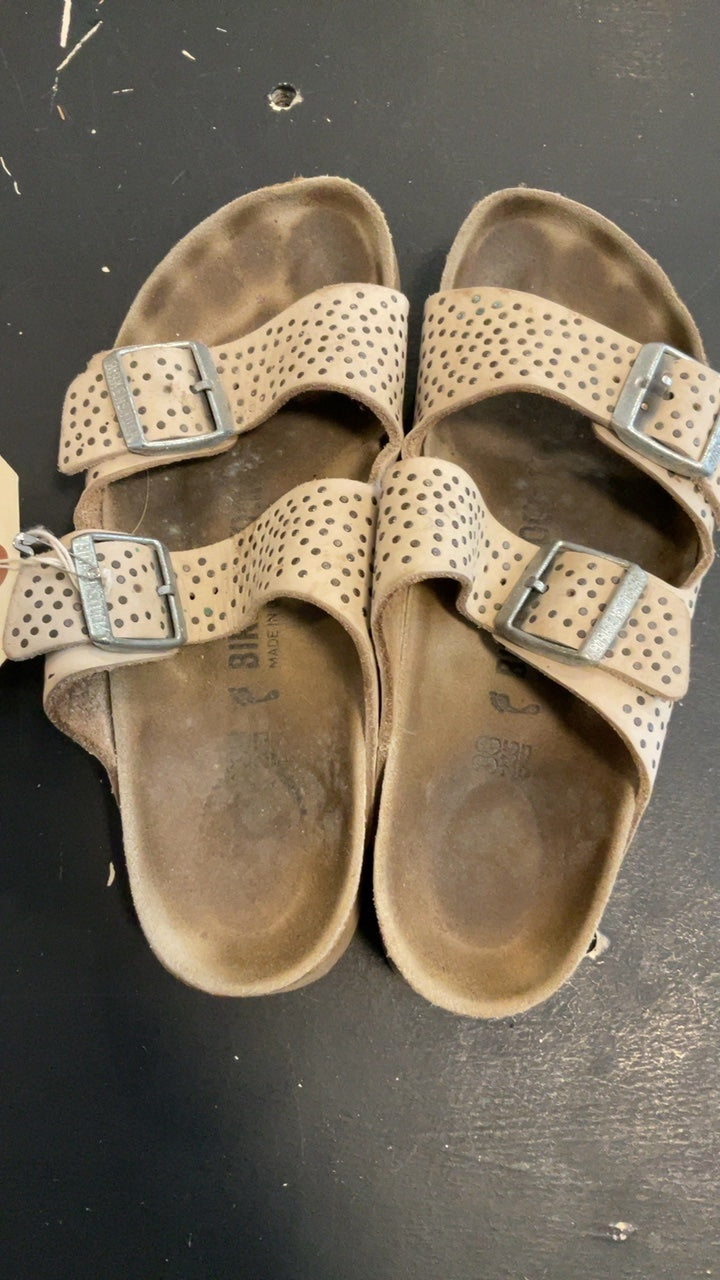 Birkenstocks Rivet Sandals 38/7 Brown