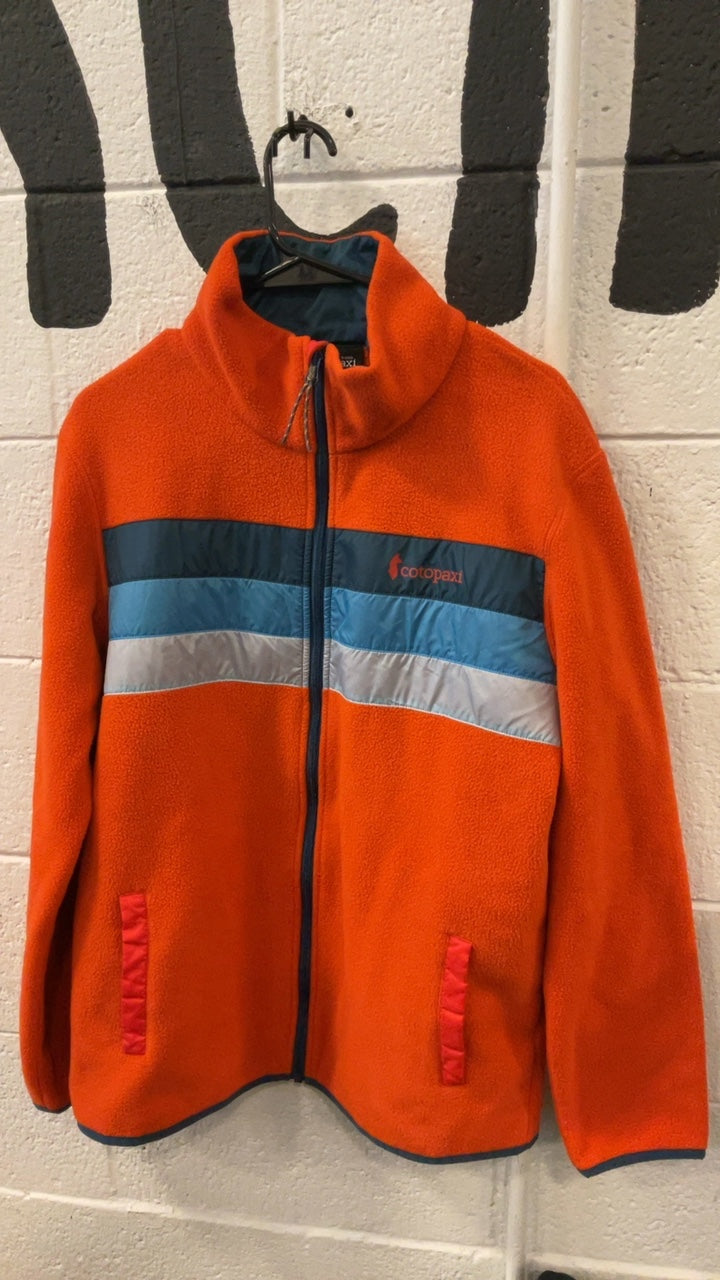 Cotopaxi Fleece Jacket (Full-Zip) (No Hood) ML Orange