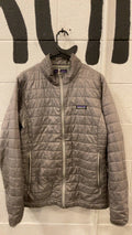 Patagonia Down Jacket (Full Zip) (No Hood) Womens XL Grey