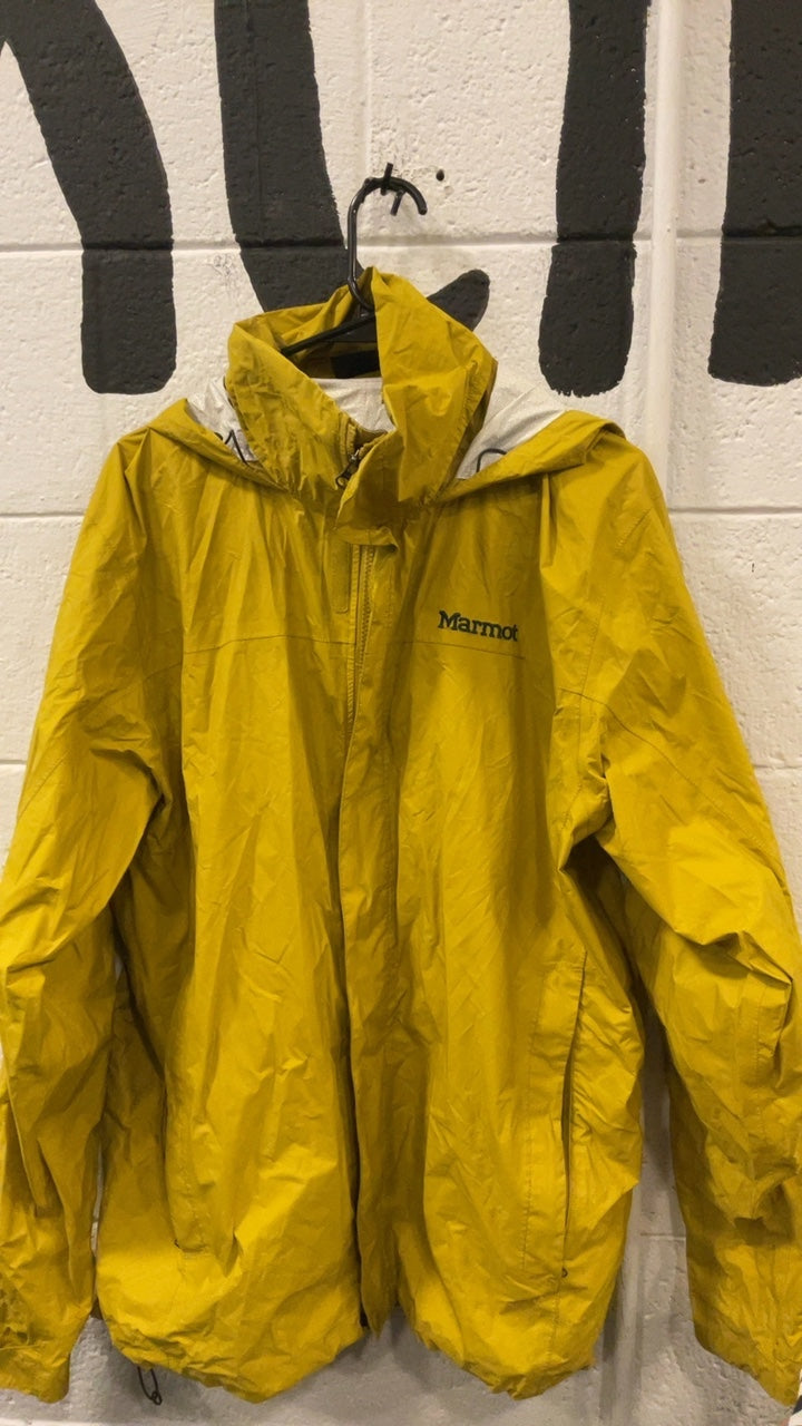 Marmot Rain Jacket XL Yellow