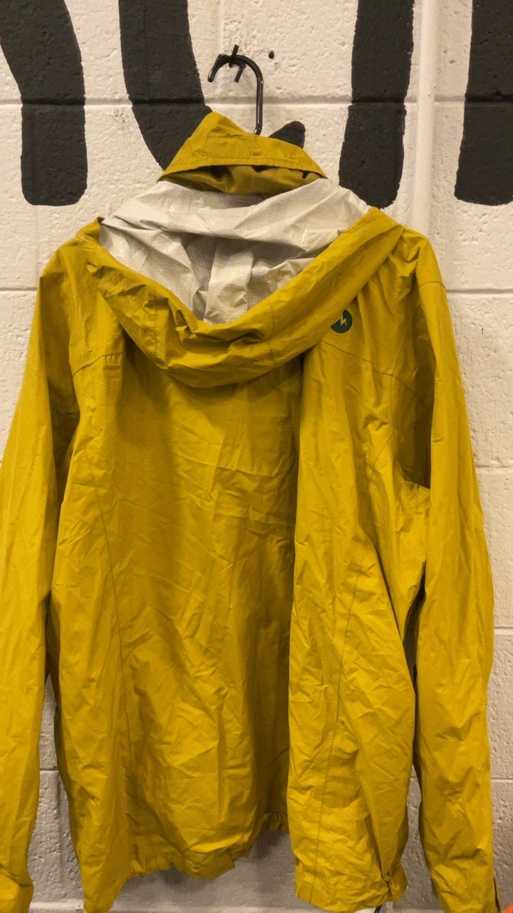 Marmot Rain Jacket XL Yellow