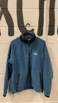 The North Face Fleece Jacket (Full-Zip) (No Hood) S Blue