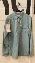 Columbia Longsleeve (Button-Up) S Blue