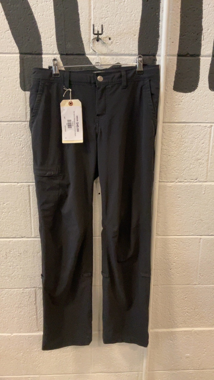 REI Pants (Hiking)(Slim-Fit) 4 Petite Black