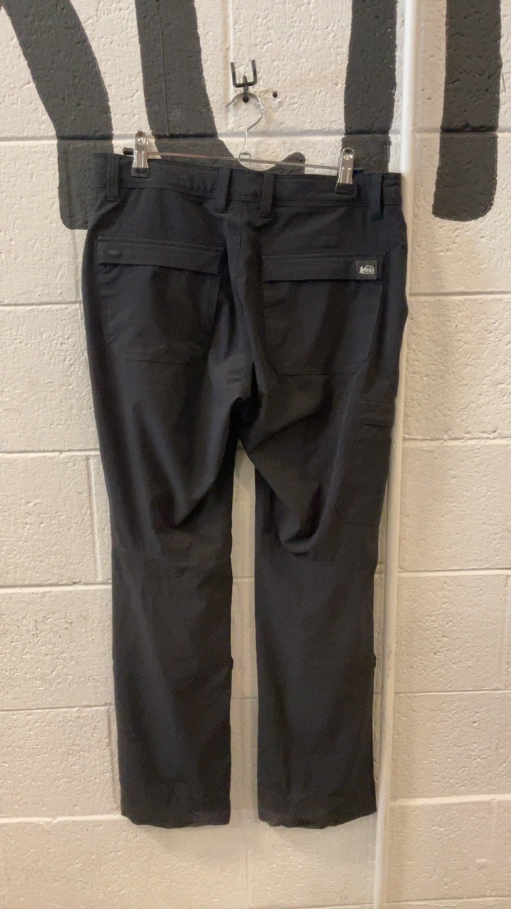 REI Pants (Hiking)(Slim-Fit) 4 Petite Black