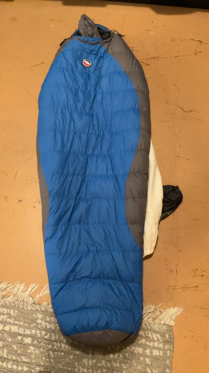 Big Agnes Zirkel 20 Sleeping Bag (Synthetic) L Blue/Grey