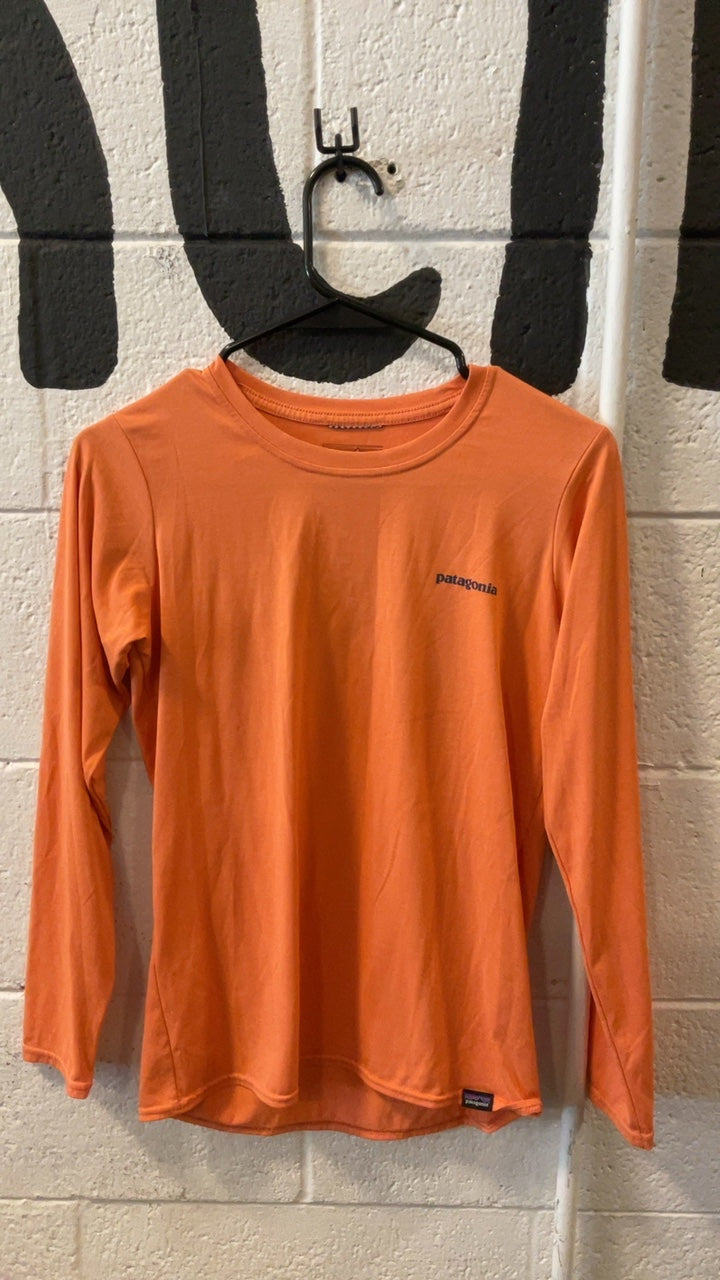 Patagonia Capilene Silkweight Longsleeve W's XS Orange