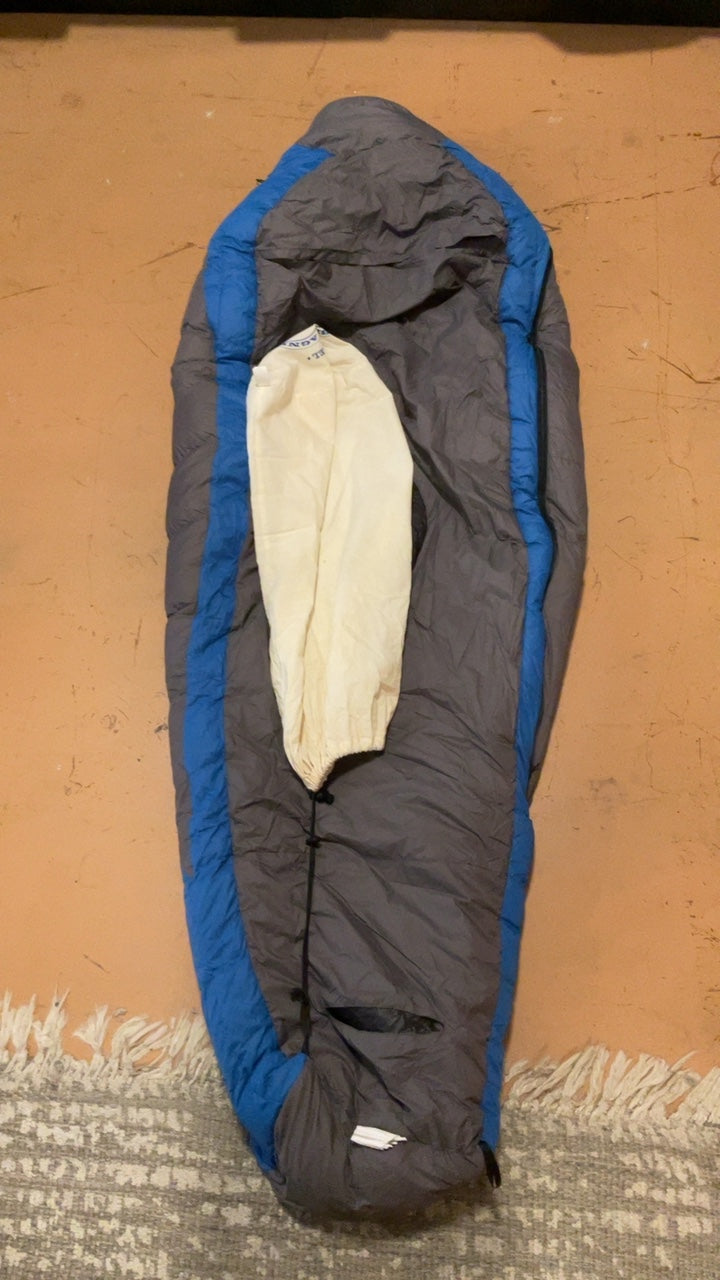 Big Agnes Zirkel 20 Sleeping Bag (Synthetic) L Blue/Grey