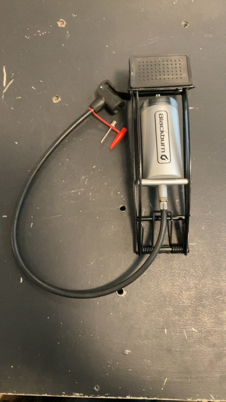 Blackburn Bicycle Foot Pump Black/Grey
