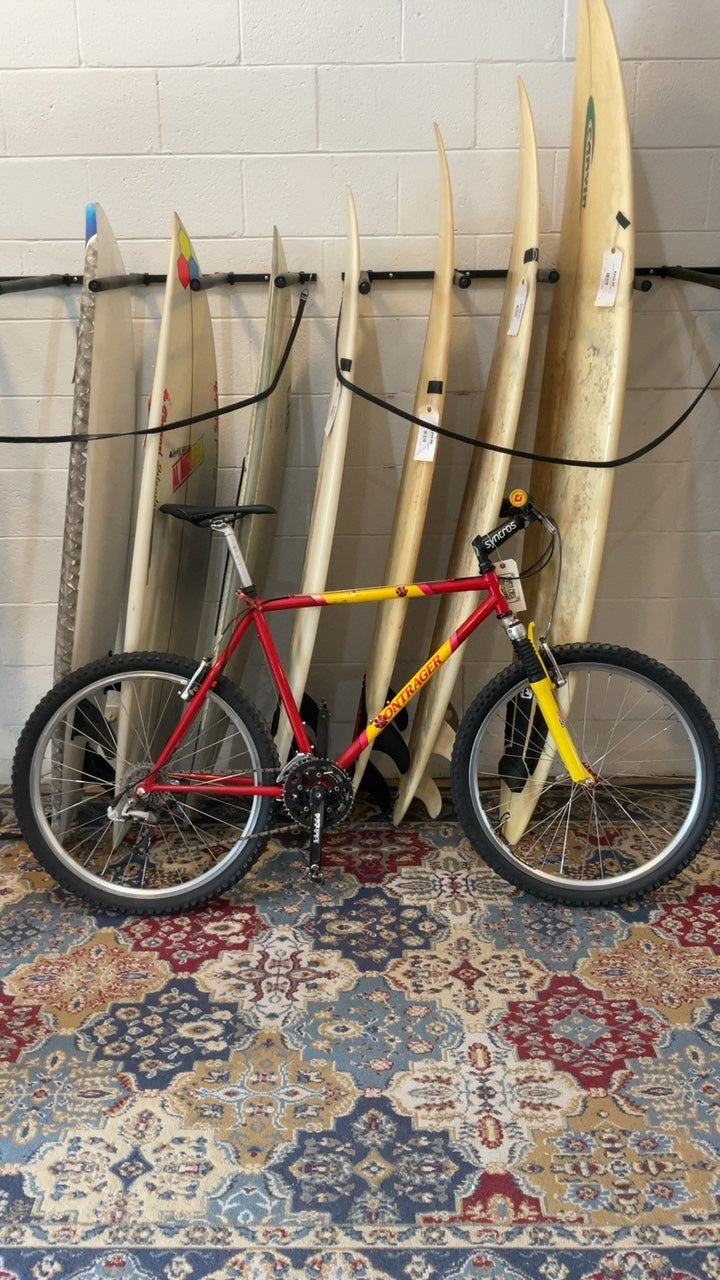 1990's Bontrager OR Bike M Red/Yellow