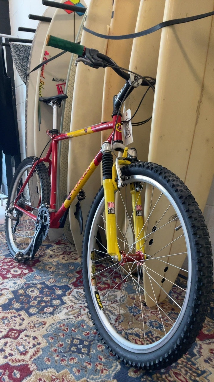 1990's Bontrager OR Bike M Red/Yellow