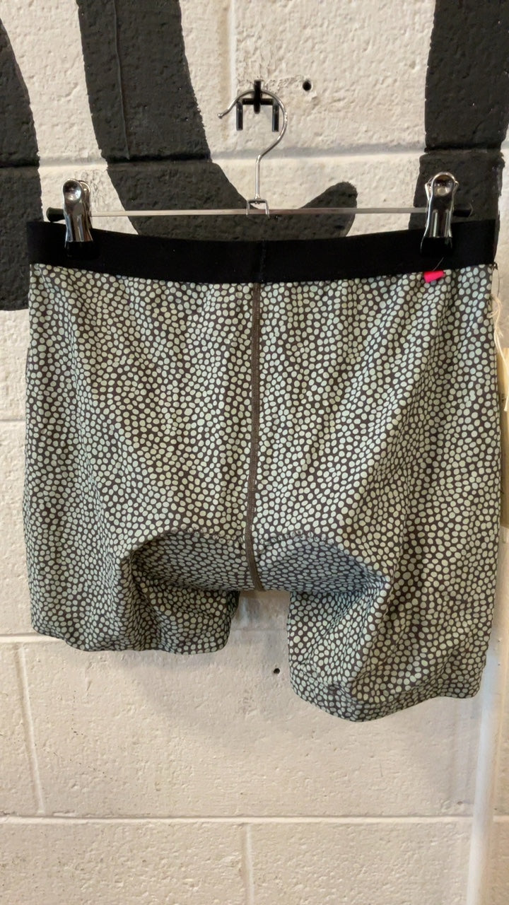Terry Padded Underwear (Cycling) M Teal Spotted