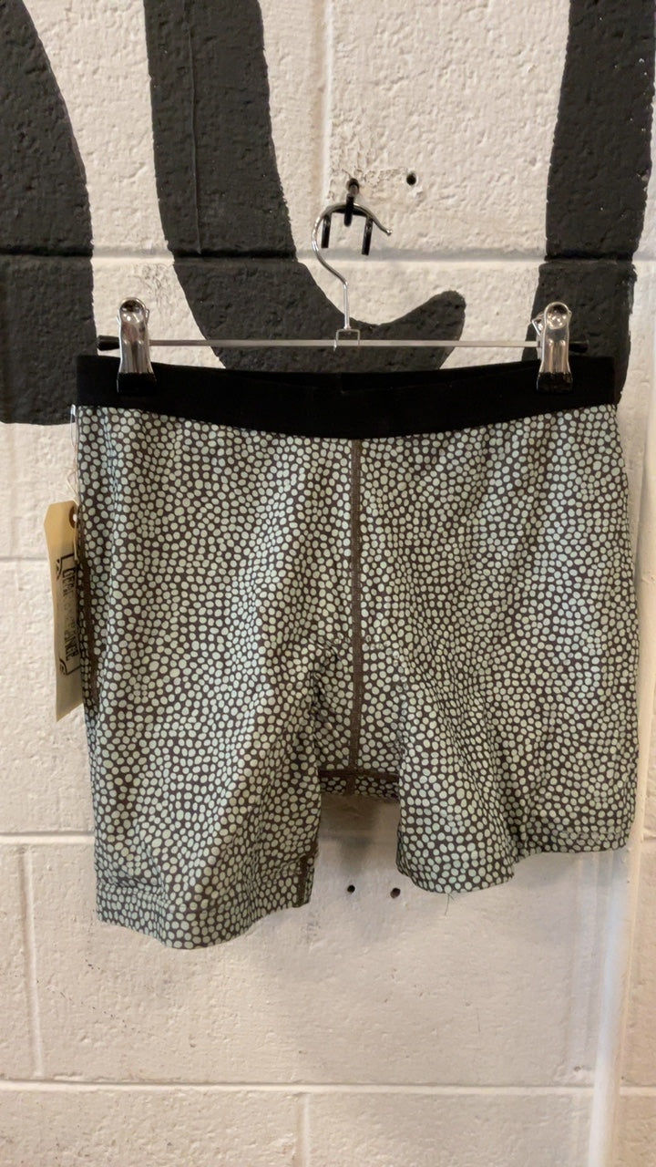 Terry Padded Underwear (Cycling) M Teal Spotted