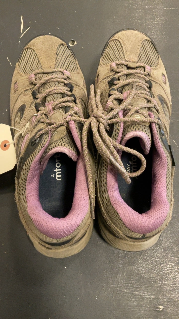 Hi-Tec Shoes (Hiking Boots) 9.5M Brown/Pink