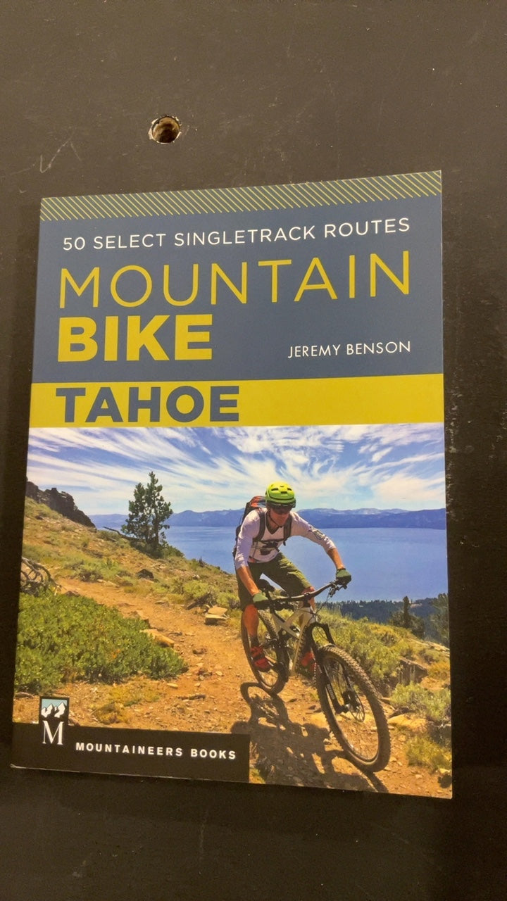 Mountaineers Books Book Mountain Bike Tahoe