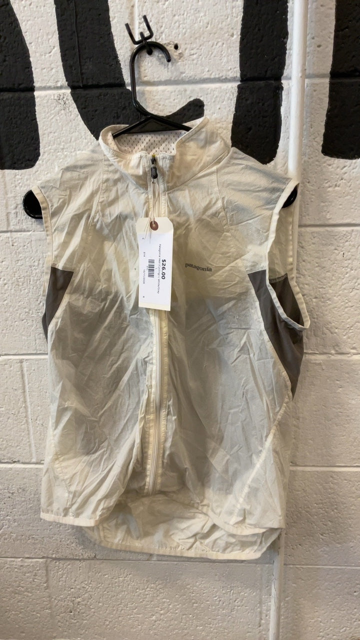 Patagonia Vest (Cycling) L White/Grey