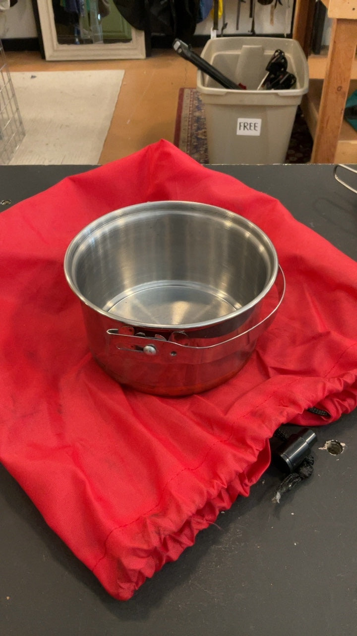 Peak Camping Set 6 Piece Stainless Steel
