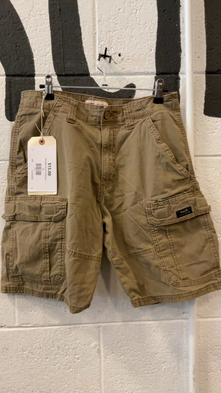 Wrangler Shorts 30 Brown