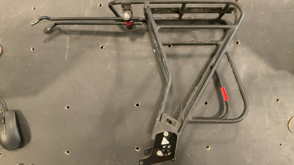 Axiom Bike Parts (Rear Rack) Black (Hardware not included)