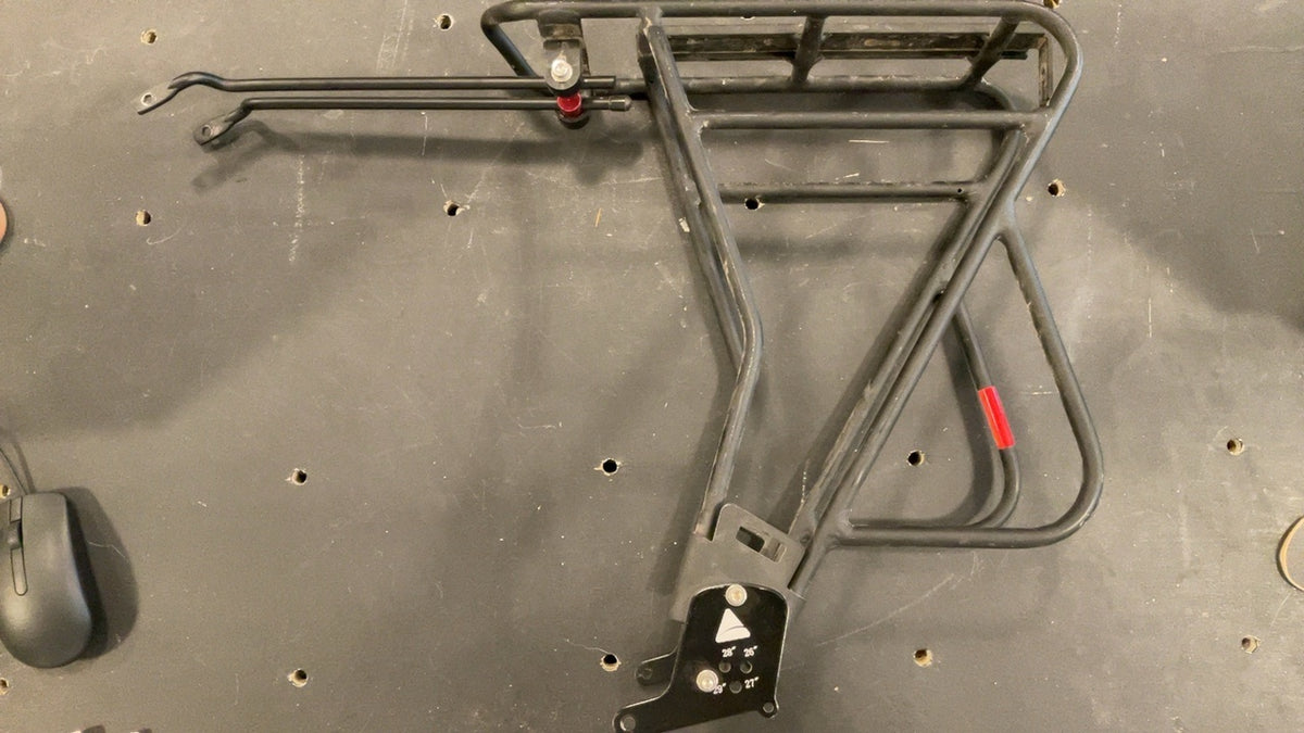 Axiom Bike Parts (Rear Rack) Black (Hardware not included)