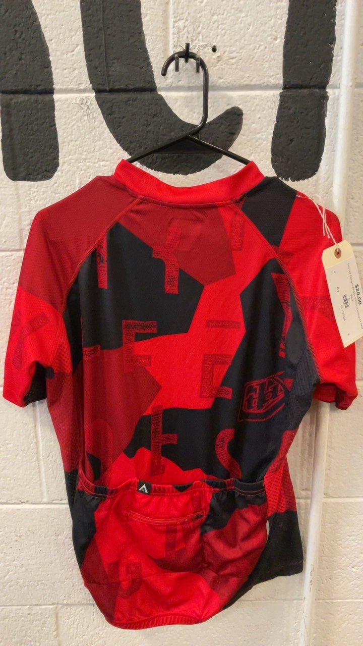 Troy Lee Designs Athletic T-Shirt (Cycling) M Red/ Black