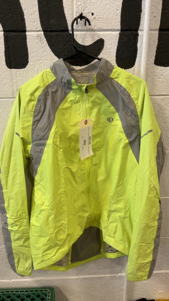 Pearl Izumi Windbreaker (Cycling) L Neon/Reflective