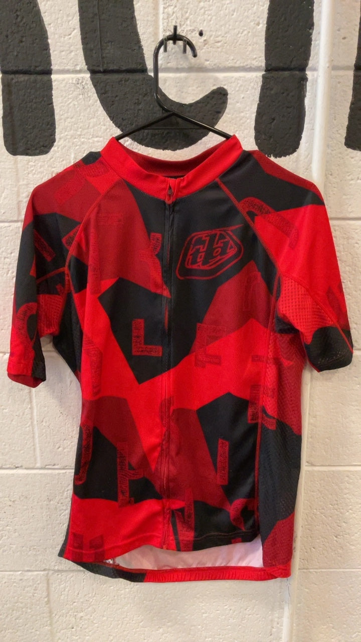 Troy Lee Designs Athletic T-Shirt (Cycling) M Red/ Black