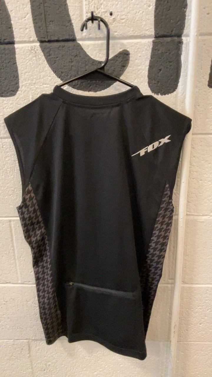 Fox Tank Top S Black