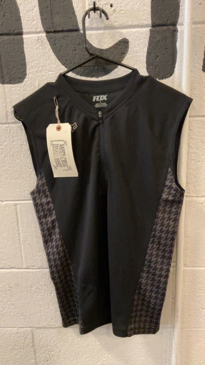 Fox Tank Top S Black