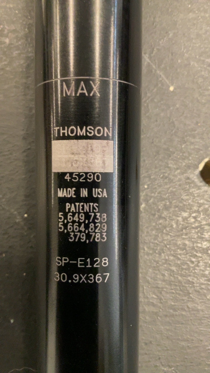 Thomson Bike Parts (Seatpost) 30.9 x 637 Black